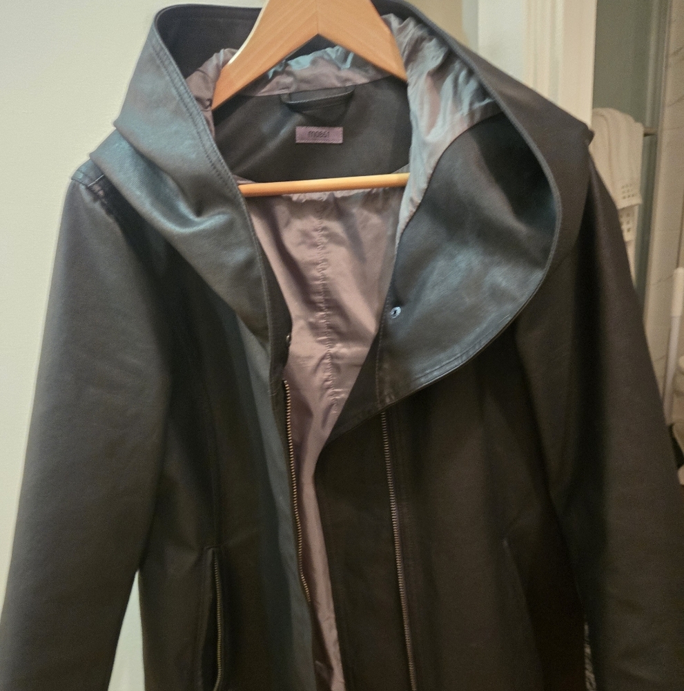 Womens Rain Black Jacket